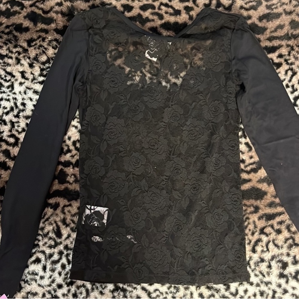 Parasuco Ladies Beaded Lace Top - Picture 2 of 10